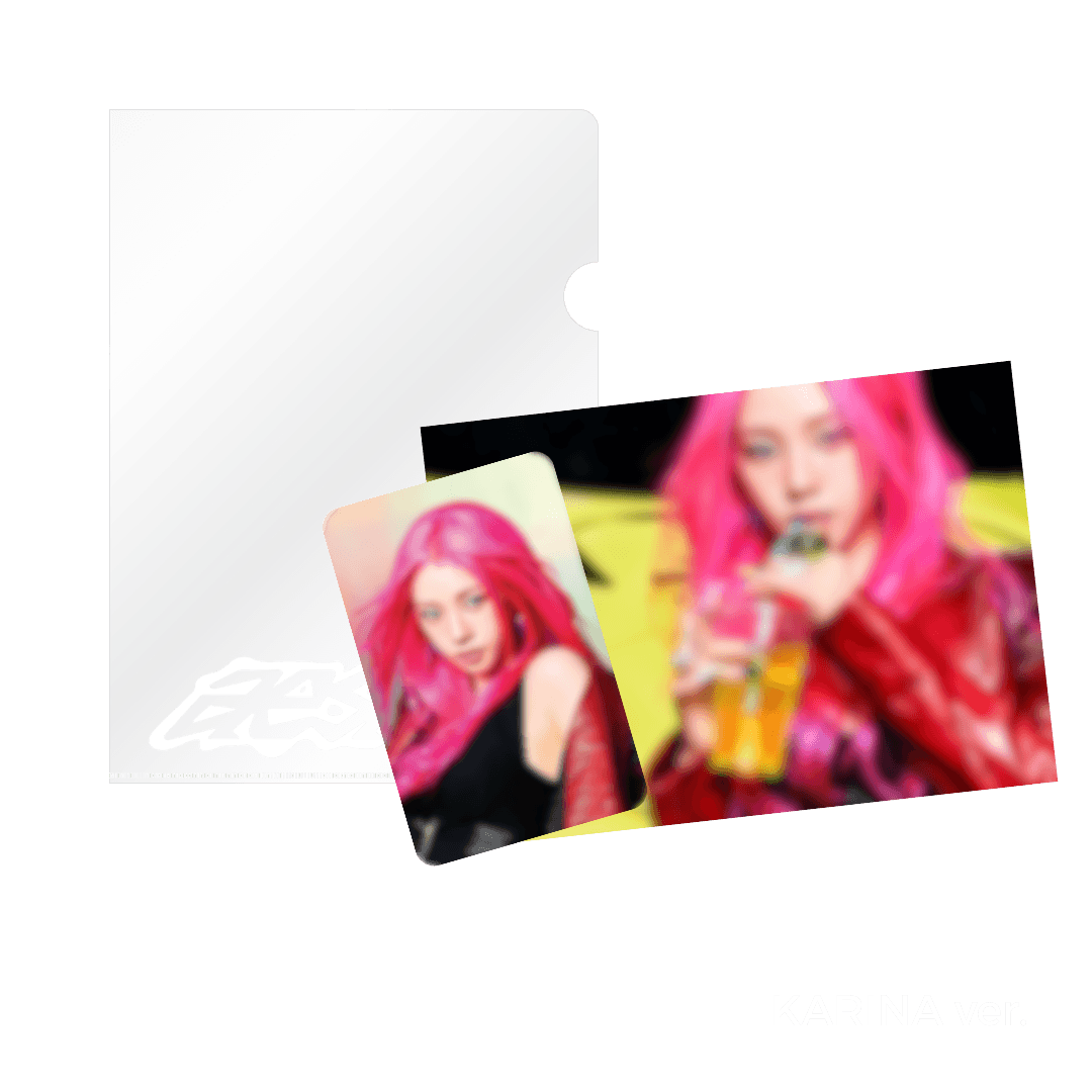 POSTCARD + HOLOGRAM PHOTO CARD SET LEMONADE ver.