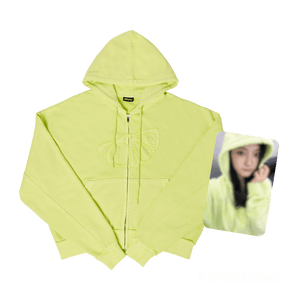 CROPPED ZIP-UP HOODIE SET